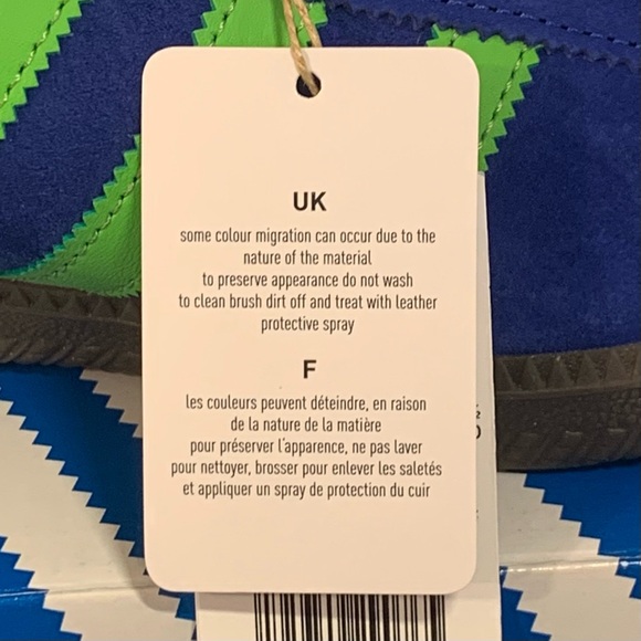 [BRAND NEW] ADIDAS ATHEN OG BOLD BLUE SEMI SCREAMING GREEN MENS SIZE 11 SNEAKERS - Picture 11 of 12